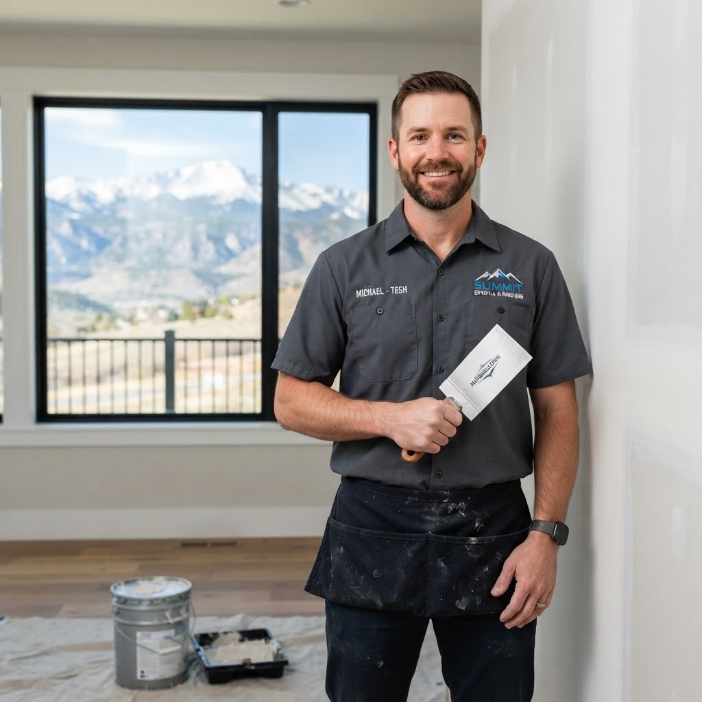 Vetted Patchworx technician in a finished Colorado home